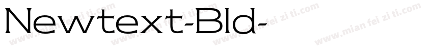 Newtext-Bld字体转换
