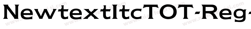 NewtextItcTOT-Reg字体转换