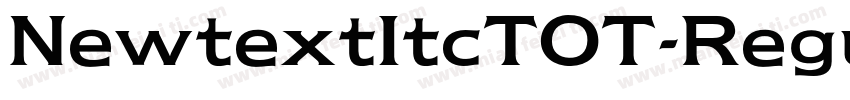 NewtextItcTOT-Regu字体转换