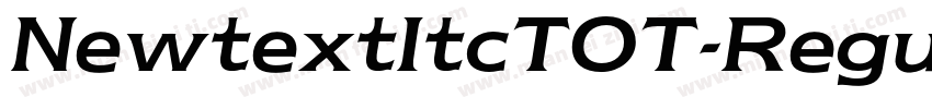 NewtextItcTOT-Regular字体转换