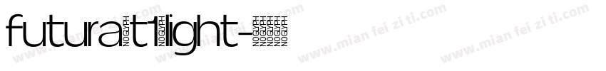 futura(t1)light字体转换