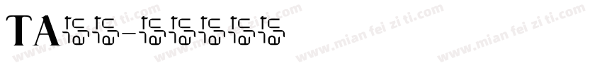 TA明朝字体转换