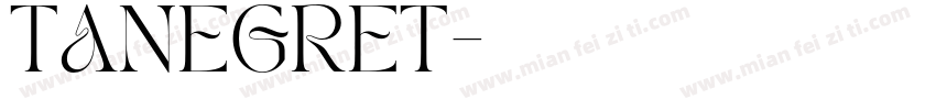 TANEGRET字体转换