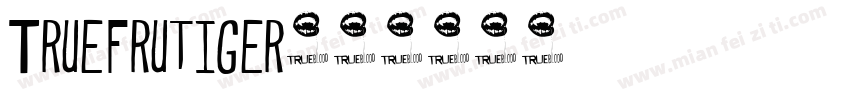 Truefrutiger字体转换