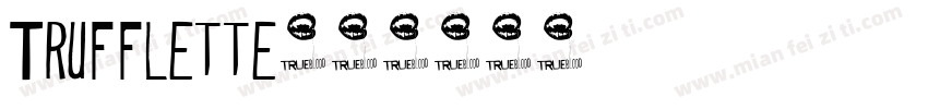 Trufflette字体转换