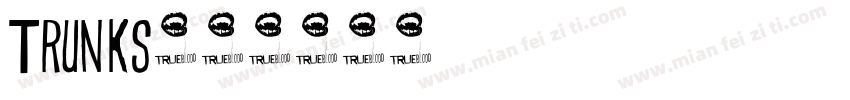 Trunks字体转换