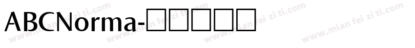 ABCNorma字体转换