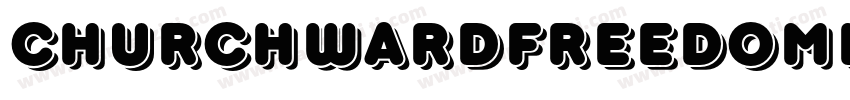 ChurchwardFreedomLBShdw字体转换