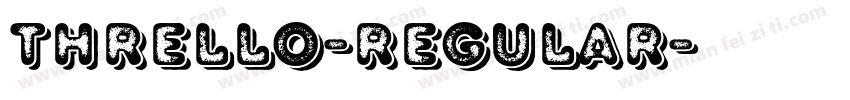 Thrello-regular字体转换