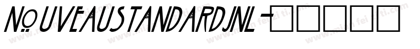 NouveauStandardJNL字体转换