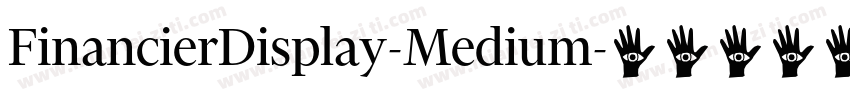 FinancierDisplay-Medium字体转换