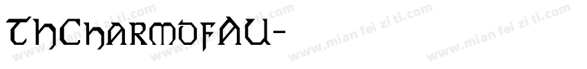 THCharmofAU字体转换