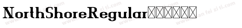 NorthShoreRegular字体转换