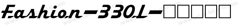 Fashion-33OL字体转换