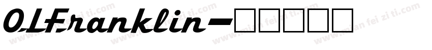 OLFranklin字体转换