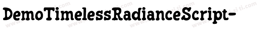 DemoTimelessRadianceScript字体转换