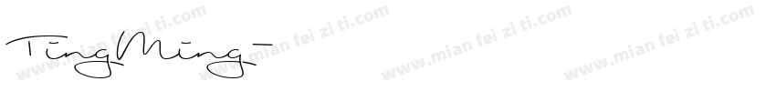 TingMing字体转换