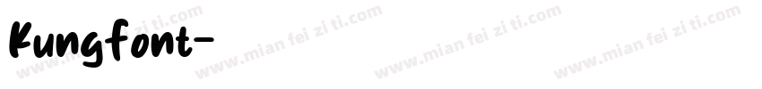 Kungfont字体转换