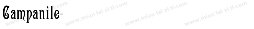Campanile字体转换