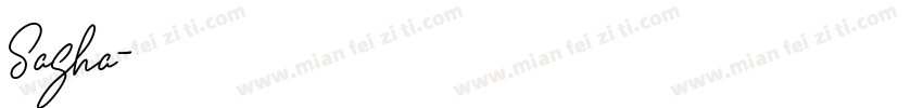 Sasha字体转换