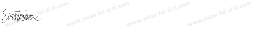Einstein字体转换