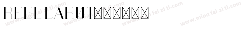 Regular01字体转换