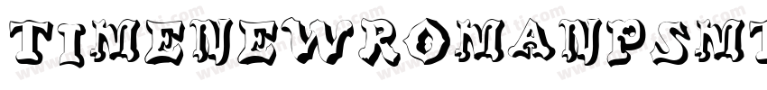 TIMEnewromanPSMT_1字体转换