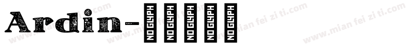 Ardin字体转换