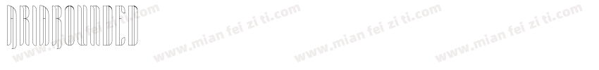 AriaRounded字体转换