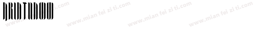 Ariatnaww字体转换