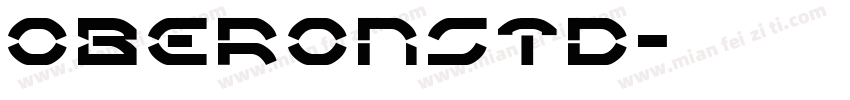 OberonStd字体转换