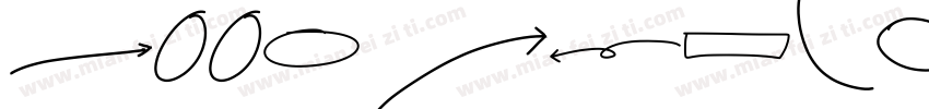 ArrowText字体转换