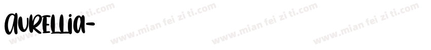 Aurellia字体转换