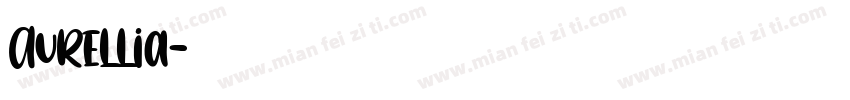 Aurellia字体转换