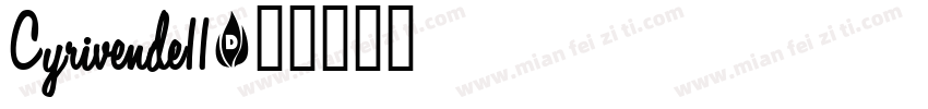 Cyrivende11字体转换