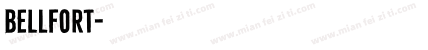 bellfort字体转换