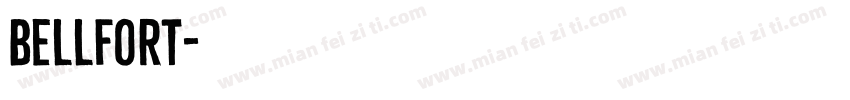 bellfort字体转换