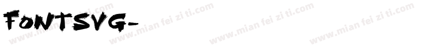 FontSvg字体转换