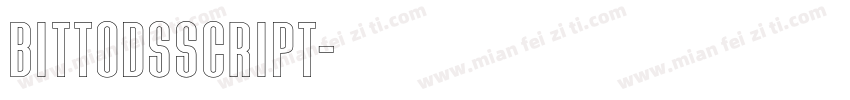 BittodsScript字体转换