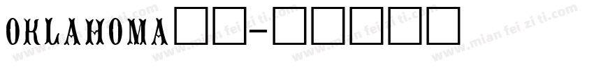 oklahoma字体字体转换