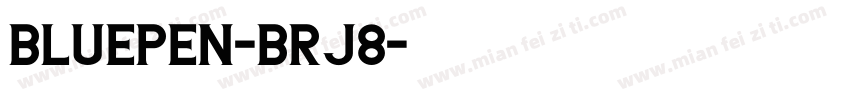 BluePen-BRj8字体转换