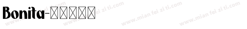 Bonita字体转换