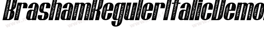 BrashamRegulerItalicDemoItalic-rgvBy字体转换