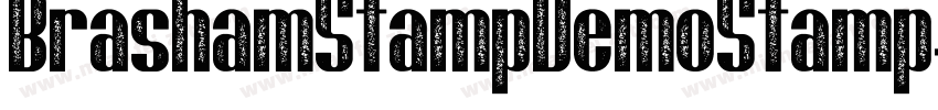 BrashamStampDemoStamp-vmnME字体转换
