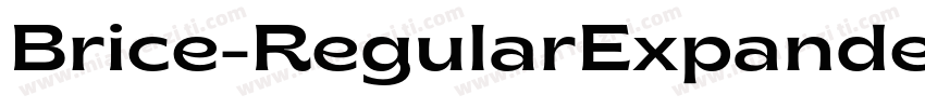 Brice-RegularExpanded字体转换