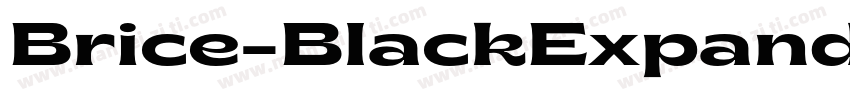 Brice-BlackExpanded字体转换