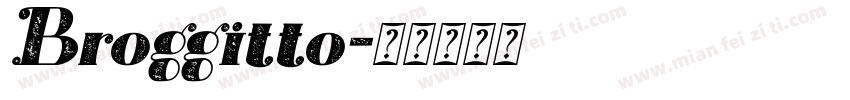 Broggitto字体转换