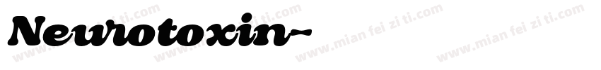 Neurotoxin字体转换