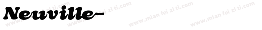 Neuville字体转换