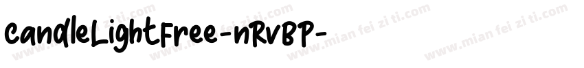 CandleLightFree-nRvBP字体转换
